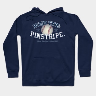 Blood Type: Pinstripe Hoodie